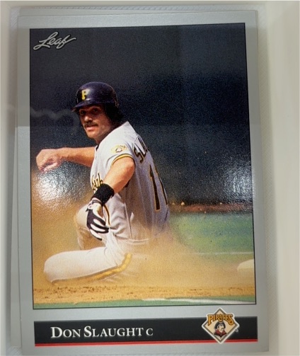 1992 Leaf #124 Don Slaught — front