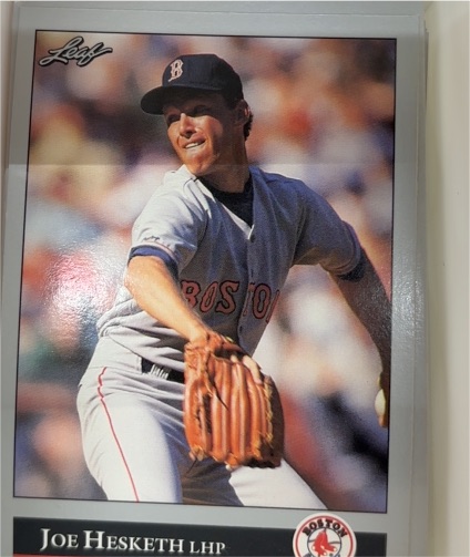 1992 Leaf #22 Joe Hesketh Boston Red Sox — front