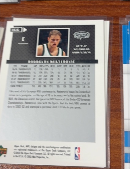 1998 Upper Deck Collectors Choice #216 Manu Ginobili — front