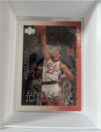 1999-00 Upper Deck NBA Legends History of the Dunk #65 Larry Nance — front