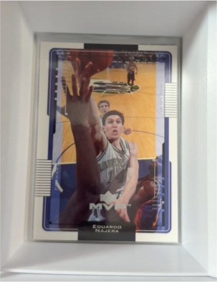 2001-02 Upper Deck MVP #37 Eduardo Najera — front