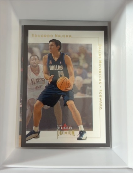 2001-02 Fleer Premium #64 Eduardo Najera — front