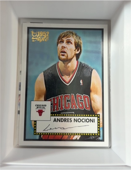 2005-06 Topps 1952 Style #40 Andres Nocioni — front