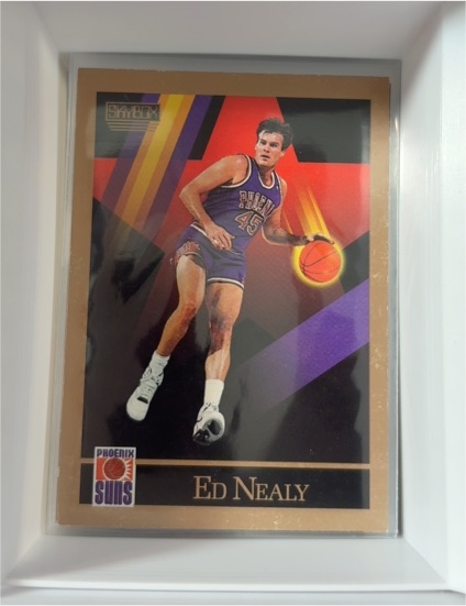 1990-91 SkyBox #406 Ed Nealy — front