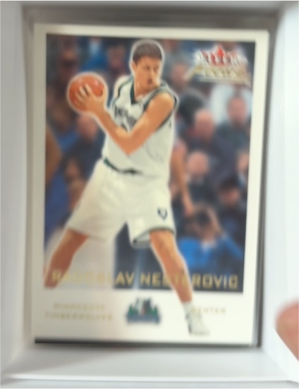 2000-01 Fleer Focus #78 Radoslav Nesterovic — front