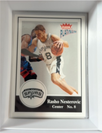 2003-04 Fleer Platinum #25 Rasho Nesterovic — front