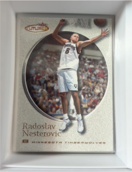 2000-01 Fleer Futures #4 Radoslav Nesterovic — front