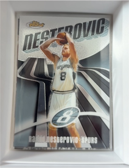 2003-04 Topps Finest #79 Rasho Nesterovic — front