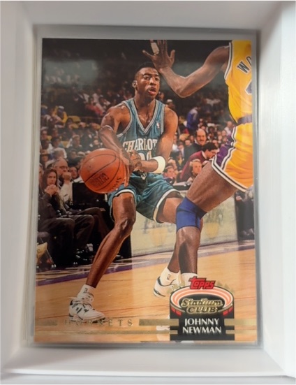 1992-93 Topps Stadium Club #123 Johnny Newman — front