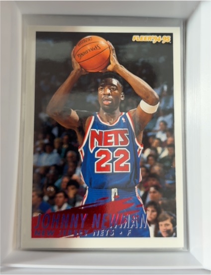 1994-95 Fleer #146 Johnny Newman — front