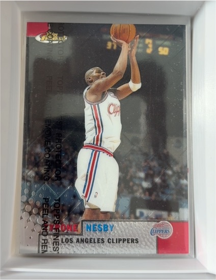 1999-00 Topps Finest #10 Tyrone Nesby — front