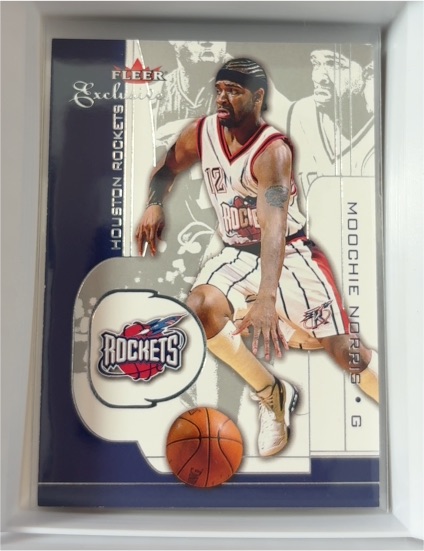 2001-02 Fleer Exclusive #80 Moochie Norris — front