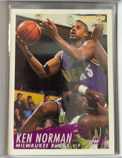 1994-95 Fleer #129 Ken Norman — front