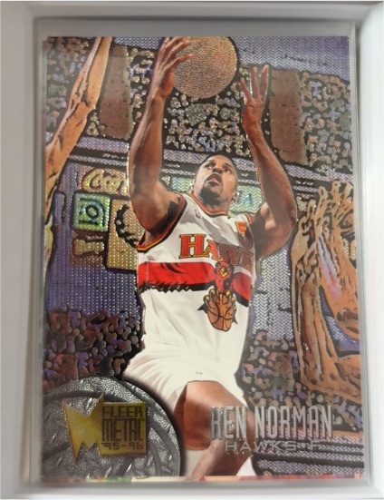 1995-96 Fleer Metal #125 Ken Norman — front