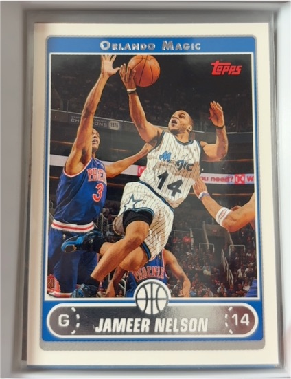 2006-07 Topps #190 Jameer Nelson — front