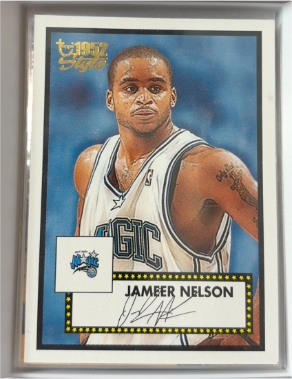 2005-06 Topps 1952 Style #57 Jameer Nelson — front