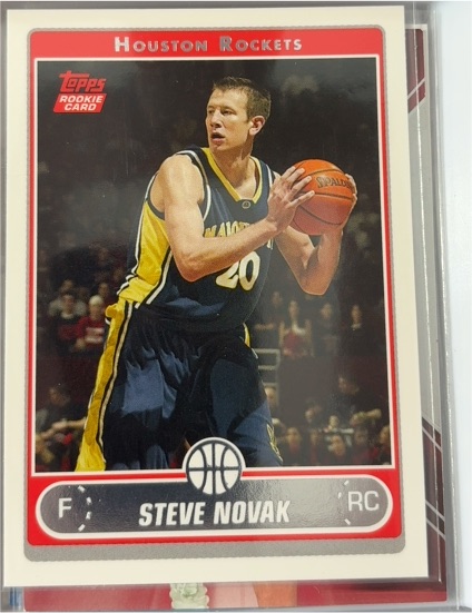 2006-07 Topps #221 Steve Novak — front