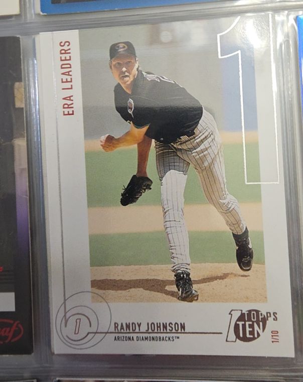 2002 Topps Ten #141 Randy Johnson — front