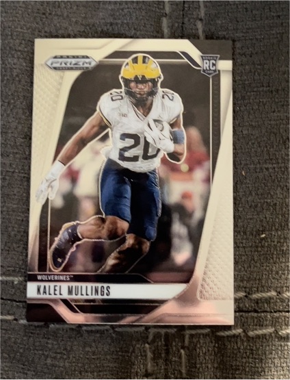 2025 Panini Prizm Draft Picks #64 Kalel Mullings — front
