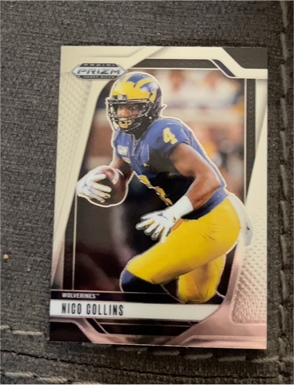 2025 Panini Prizm Draft Picks #182 Nico Collins — front