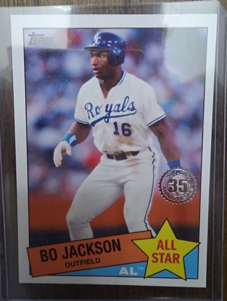 2020 Topps 1985 Topps Baseball All-Stars #85AS-11 Bo Jackson — front