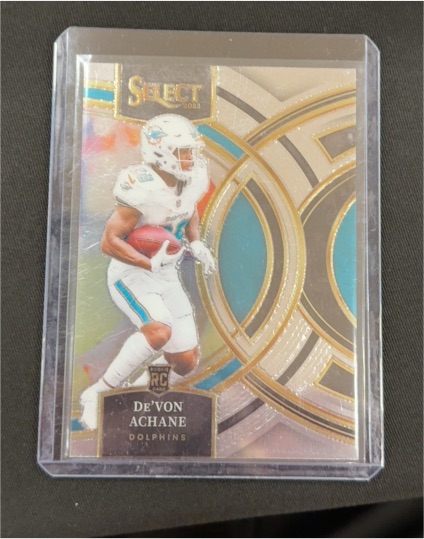 2023 Panini Select #176 De'Von Achane — front