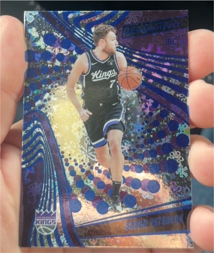 2023-24 Panini Revolution #149 Sasha Vezenkov Winter Rookie Sacramento Kings — front