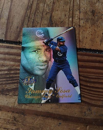 1998 Flair Showcase #91 Sammy Sosa — front