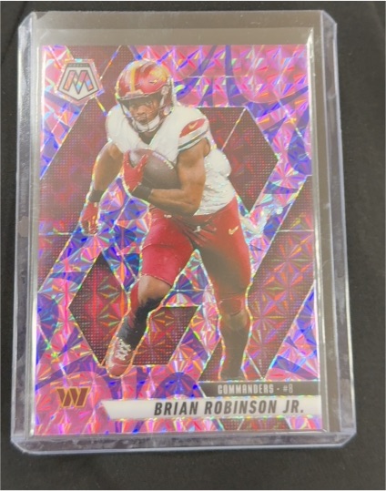 2025 Panini Mosaic #143 Brian Robinson Jr. — front