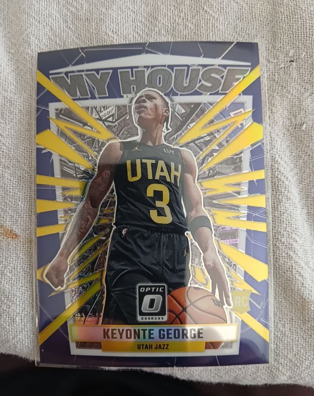 2023-24 Panini Donruss Optic #4 Keyonte George — front