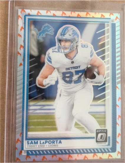 2025 Panini Donruss Optic #196 Sam LaPorta — front