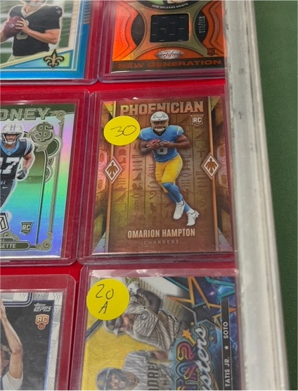 2023 Panini Phoenix #PH-OMH Omarion Hampton — front