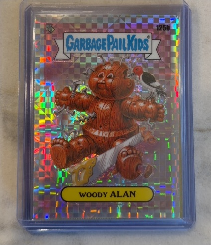 2021 Topps Garbage Pail Kids Chrome Series 4 #125b Woody Alan — front