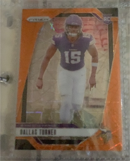 2024 Panini Prizm #324 Dallas Turner — front
