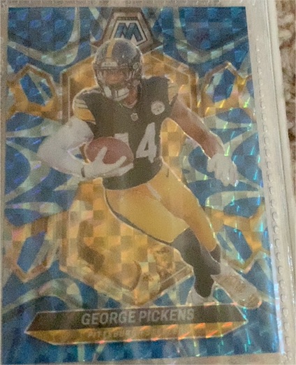 2024 Panini Mosaic #186 George Pickens — front
