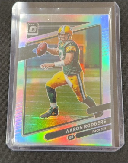 2021 Panini Donruss Optic #90 Aaron Rodgers — front