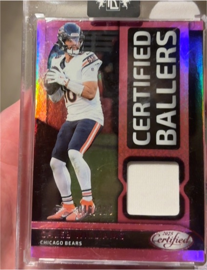 2021 Panini Certified Certified Ballers Justin Fields — front