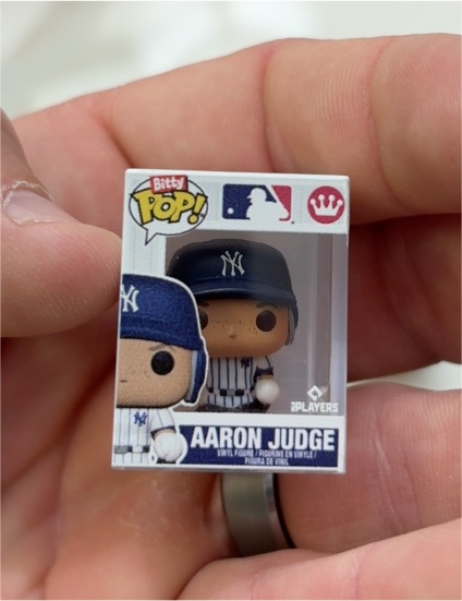 2026 Funko Bitty POP! Aaron Judge Yankees Mini-Figure — front