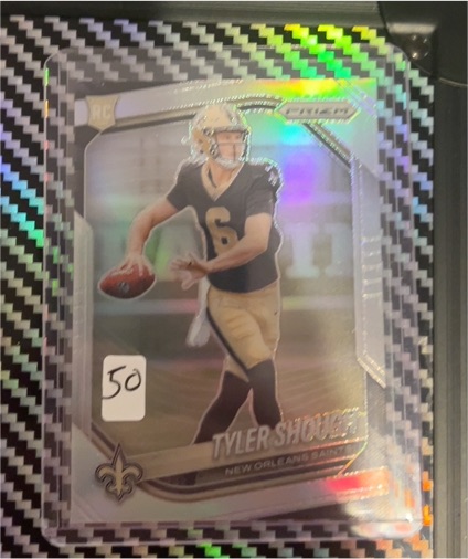2025 Panini Prizm #327 Tyler Shough Rookie — front
