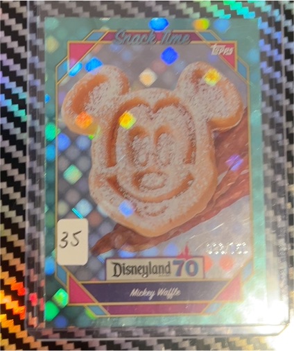 2025 Topps Disneyland 70th #106 Mickey Waffle — front
