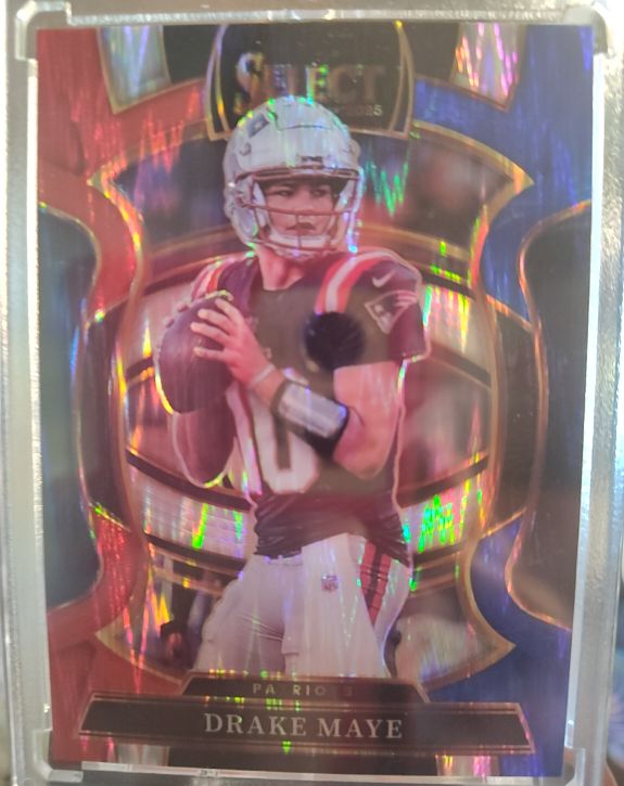 2025 Panini Select Concourse #80 Drake Maye — front