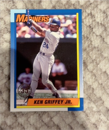 2025 Topps Series 1 1990 35th Anniversary #T90-76 Ken Griffey Jr. — front