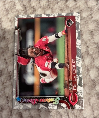 2025 Topps Series 1 #150 Elly De La Cruz Future Stars — front