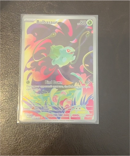 2016 Pokémon Mega Evolutions #133 Bulbasaur — front