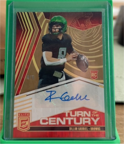 2025 Panini Donruss Elite Turn of the Century #TOC-DGA Dillon Gabriel — front