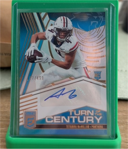 2025 Panini Donruss Elite Turn of the Century #TOC-TMC Tetairoa McMillan — front
