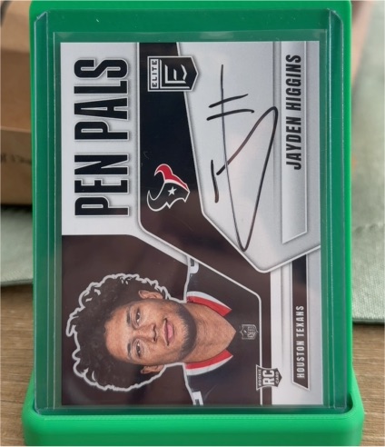 2025 Panini Donruss Elite #PP-JHI Jayden Higgins — front