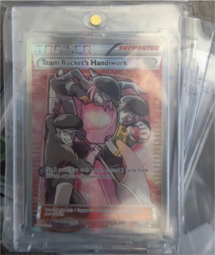 2015 Pokémon XY Fates Collide #124 Team Rocket's Handiwork — front