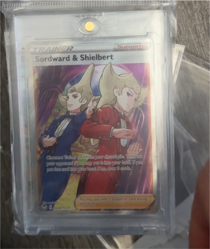2022 Pokémon TCG Sordward & Shielbert TG28/TG30 Silver Tempest — front