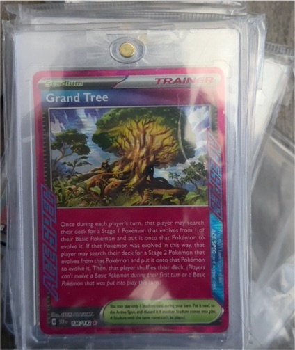2023 Pokémon Sv07: Stellar Crown #136 Grand Tree — front